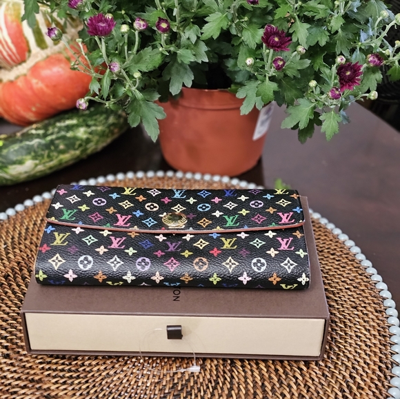 Louis Vuitton Handbags - LOUIS VUITTON MONOGRAM MULTICOLOR MURAKAMI BLACK